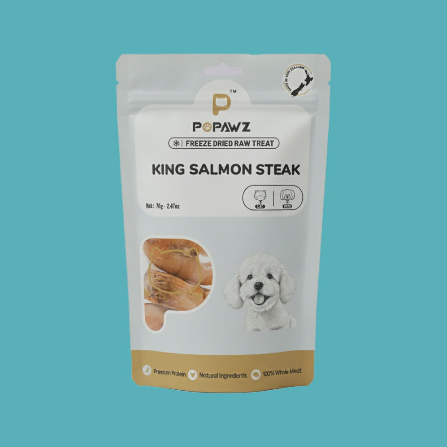 POPAWZ Treats Popawz King Salmon Steak 80g