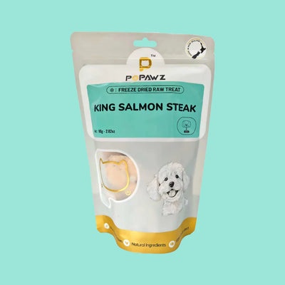 POPAWZ Treats Popawz King Salmon Steak 80g