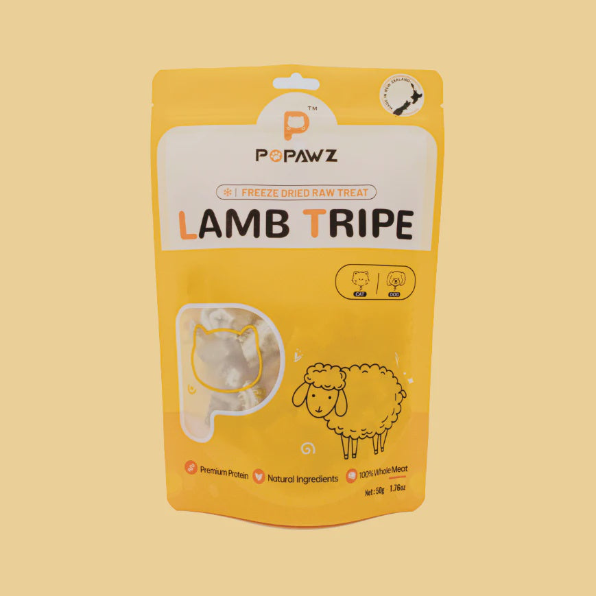 POPAWZ Treats Popawz Lamb Tripe 50g