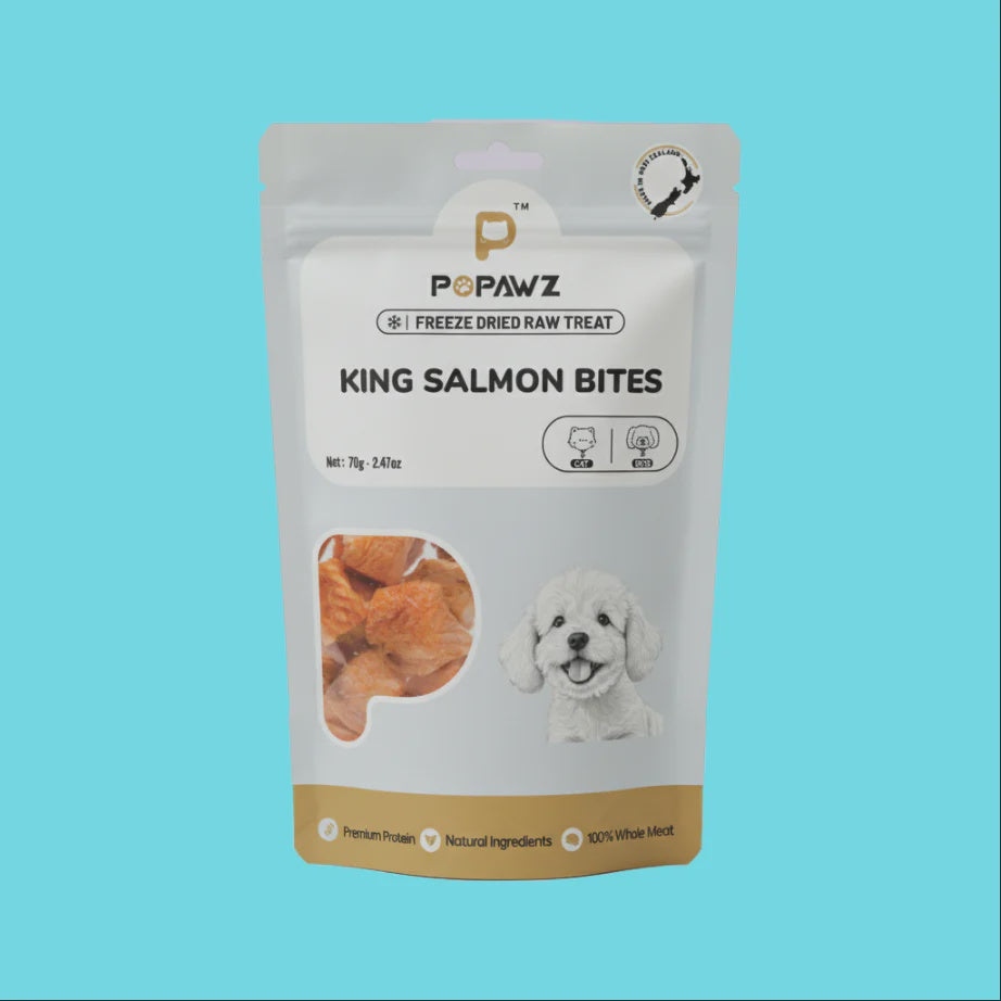 POPAWZ Treats Popawz Salmon Bites 70g