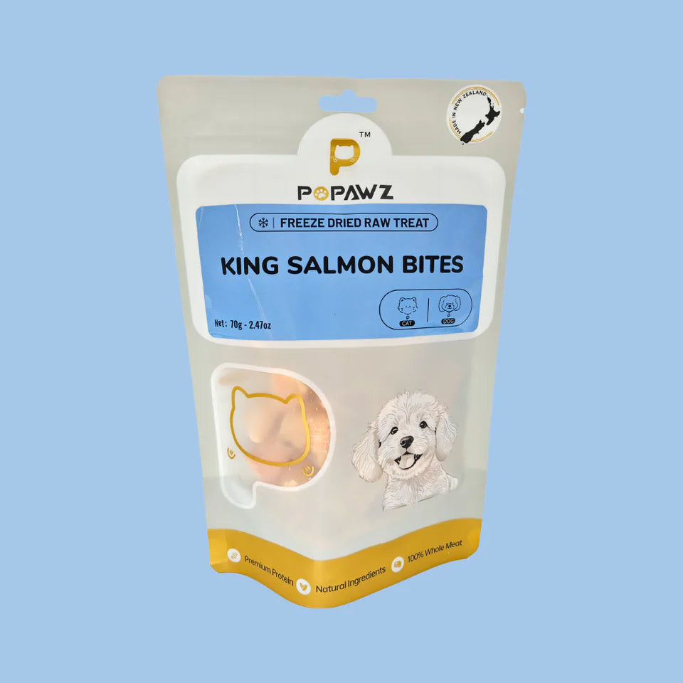POPAWZ Treats Popawz Salmon Bites 70g