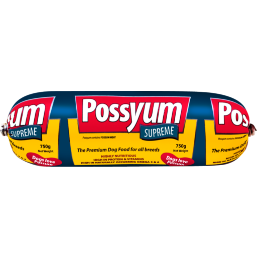 Possyum Canned Food Possyum Supreme Dog Roll 750g