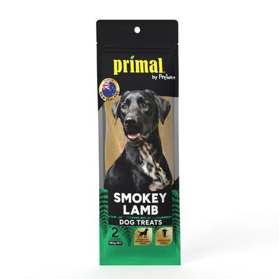 Primal Treats Primal Smoky Lamb Dog Treat 2pack