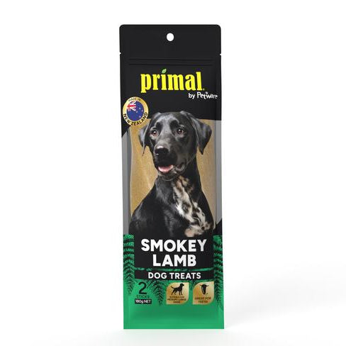 Primal Treats Primal Smoky Lamb Dog Treat 2pack