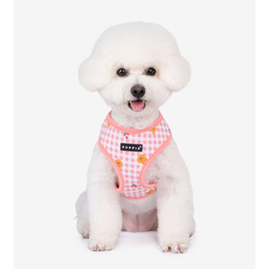 Puppia Harnesses / Haltis L / Indian Pink Puppia Baba Harness