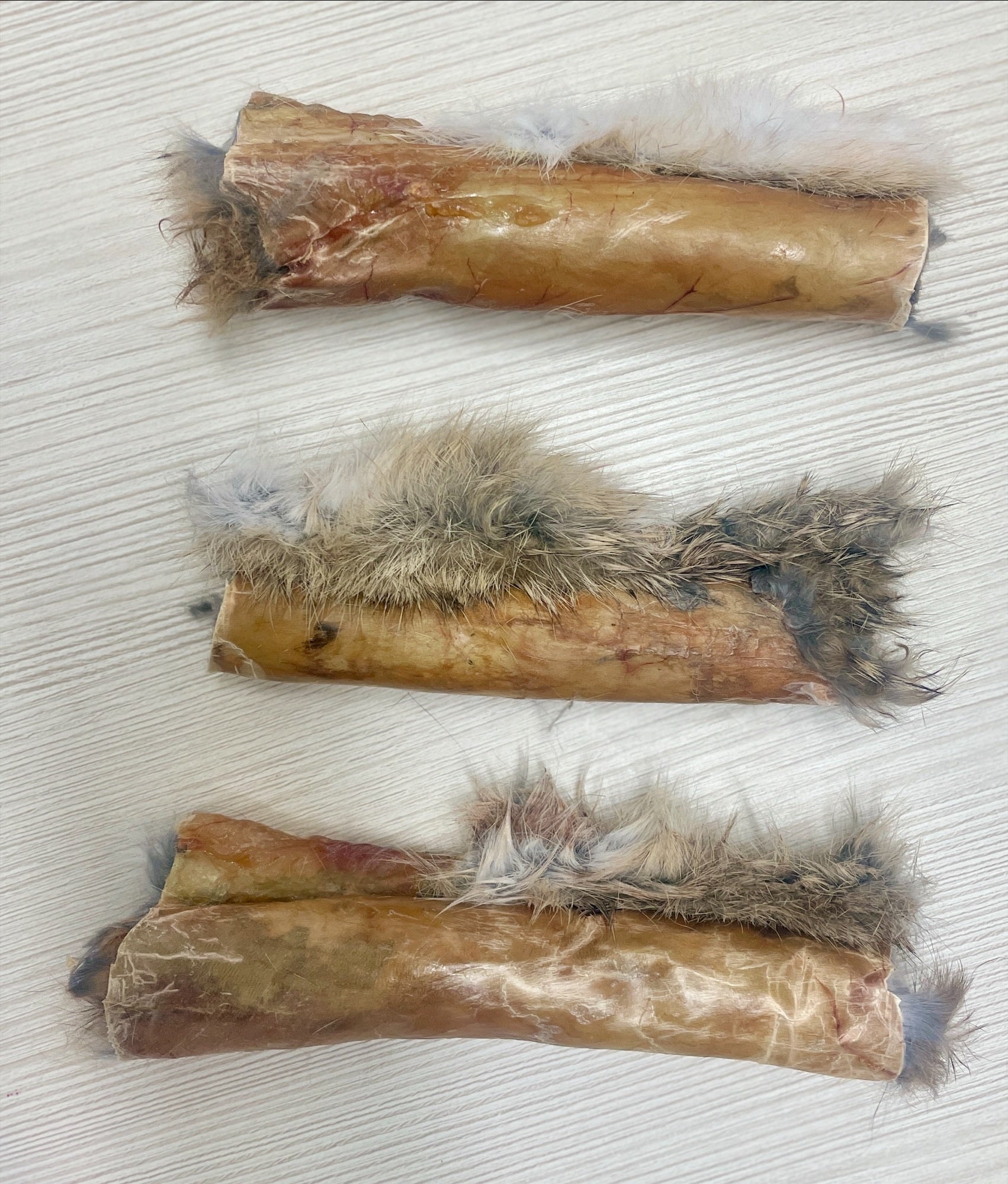 Pure Petfoods NZ Air Dried Treats Rabbit Skin Roll