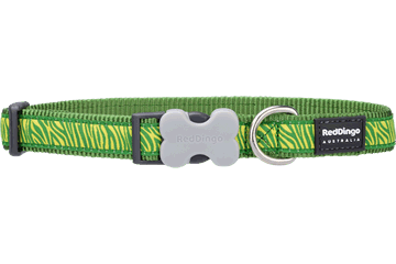 Red Dingo Collars / Leads Red Dingo Dog Collar Safari Green