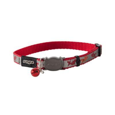 Rogz Collars / Leads XS / Red Fish Reflectocat Safeloc Cat Collar