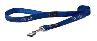Rogz Collars / Leads Navy Paw / Large Rogz Lead Fancy Dress Lead