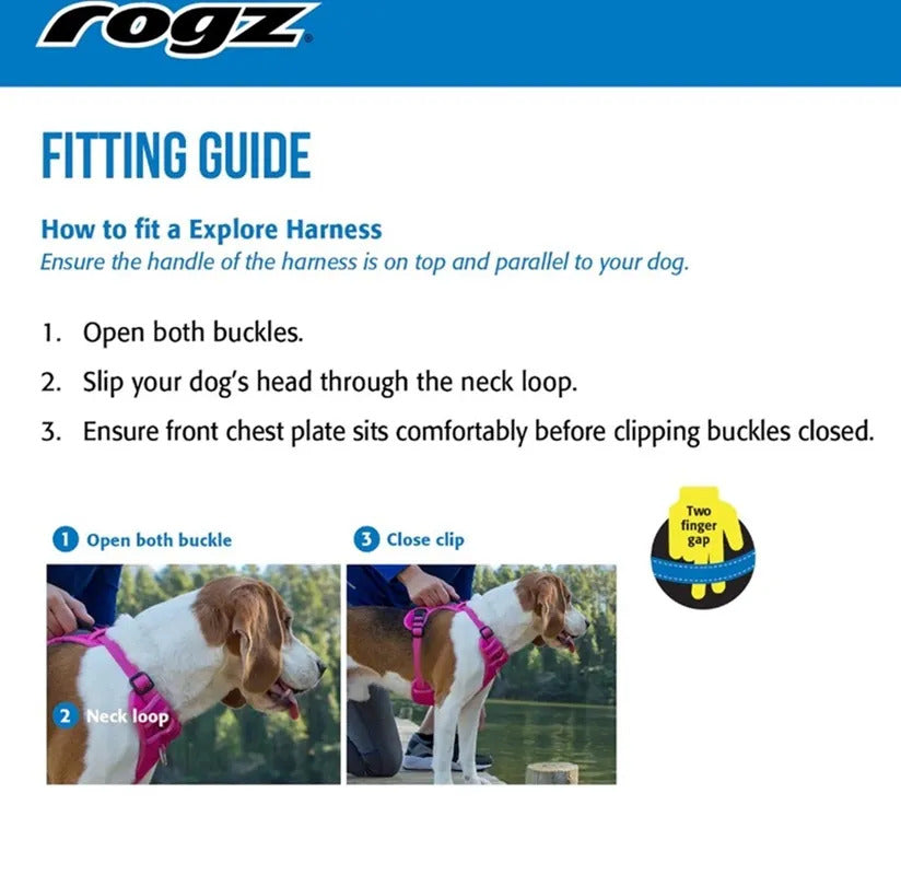 Rogz Harnesses / Haltis Rogz Explore Harness