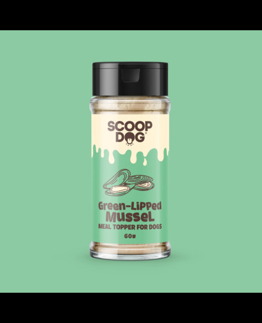 Scoop Dog Supplements Scoop Dog Green Lipped Mussel Topper 60g