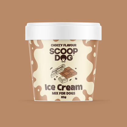 Scoop Dog Treats Choccy Scoop Dog Icecream Mix 85g