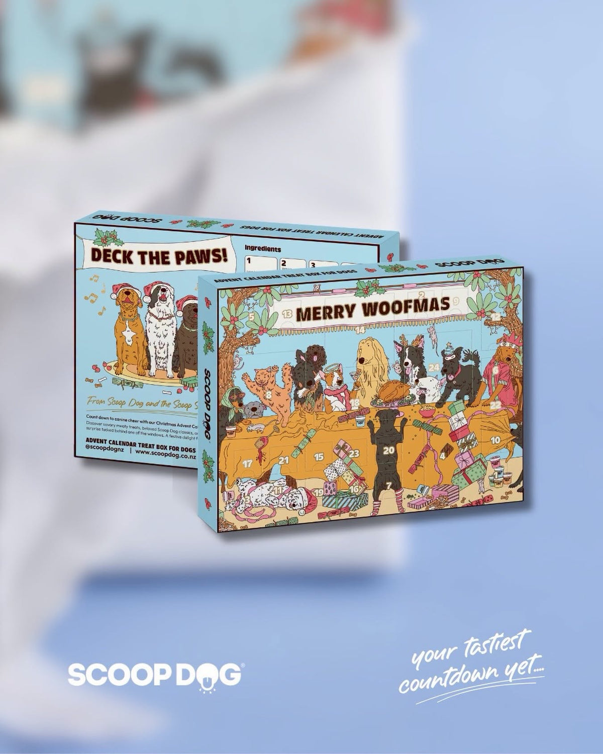 Scoop Dog Treats Scoop Dog Merry Woofmas Advent Calendar