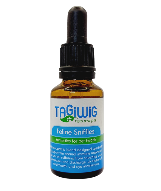 Tagiwig Dispensary Tagiwig Homeopathic Remedy Feline Sniffles 25ml