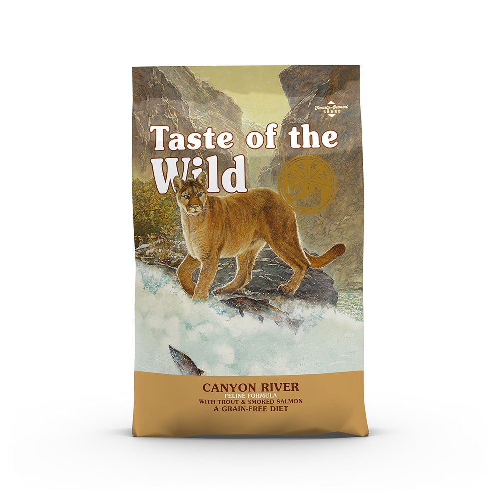 Taste of the Wild Biscuits 2kg Taste of the Wild Canyon River Grain Free Dry Cat Food