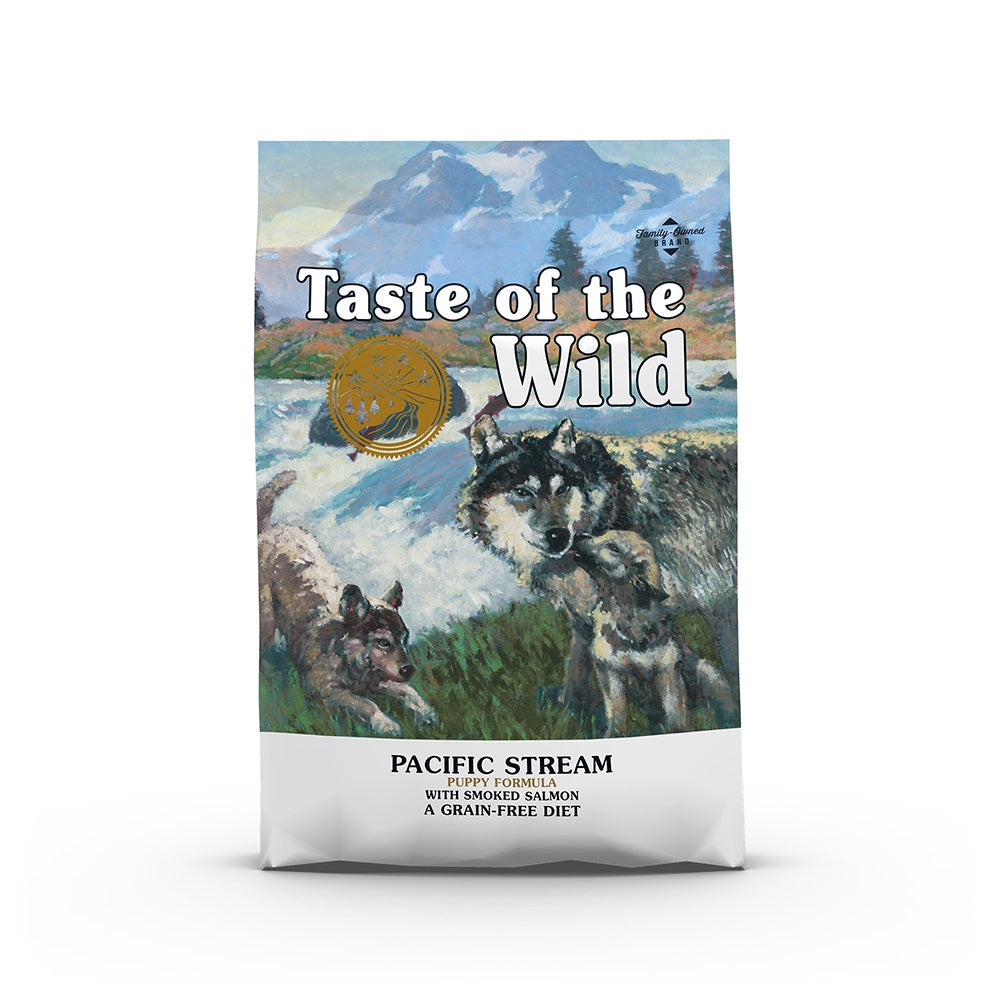 Taste of the Wild Biscuits 2kg Taste of the Wild Pacific Stream Grain Free Puppy Dry Dog Food