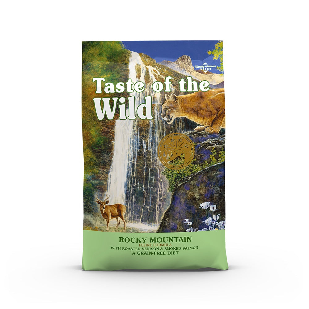 Taste of the Wild Biscuits 2kg Taste of The Wild Rocky Mountain Grain Free Dry Cat Food