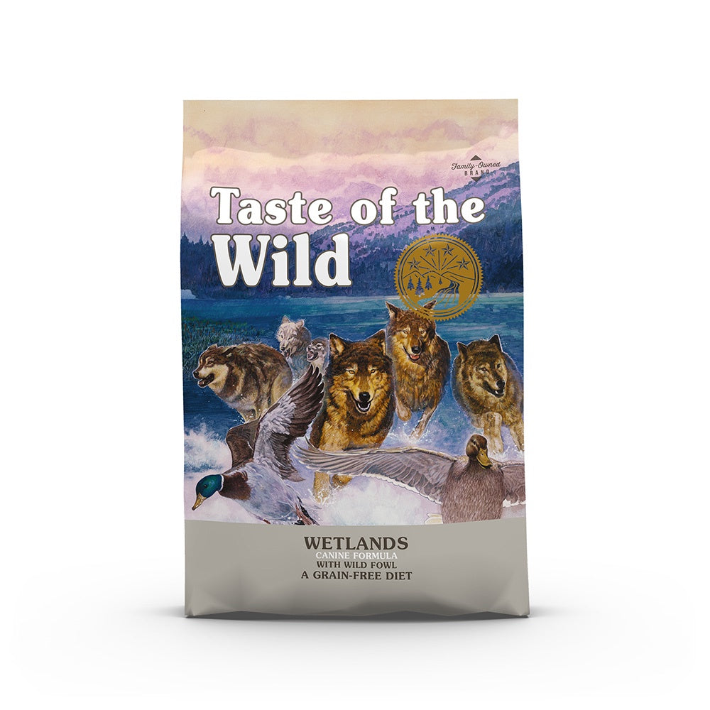 Taste of the Wild Biscuits 2kg Taste of the Wild Wetlands Wild Fowl Grain Free Adult Dry Dog Food