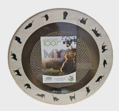 Tigga Toys Tigga Cardboard Scratcher Round Music