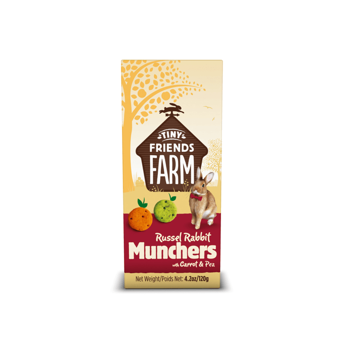 Tiny Friends Farm small animal Tiny Friends Farm Rabbit Munchers 120g