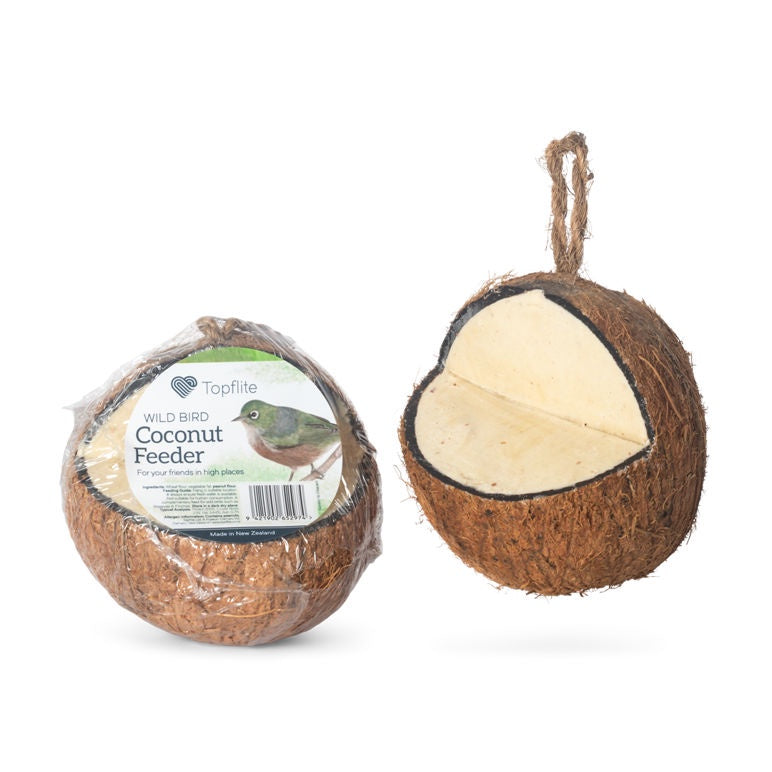 Topflite small animal Topflite Wild Bird Coconut Feeder