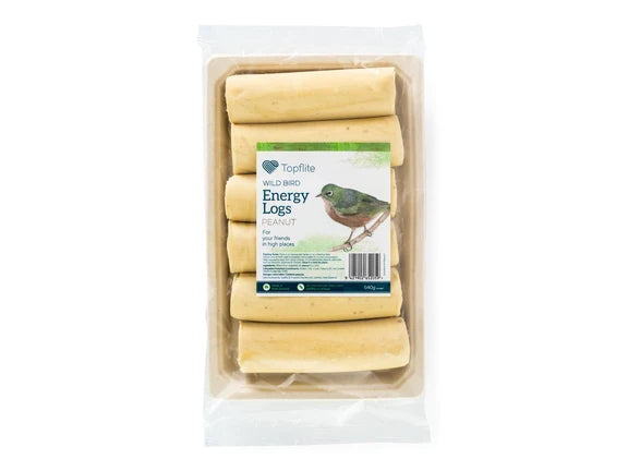 Topflite small animal Topflite Wild Bird Energy Logs Peanut 6 Pack
