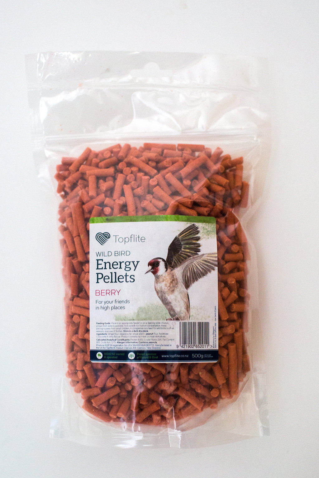 Topflite small animal Topflite Wild Bird Energy Pellets 500g