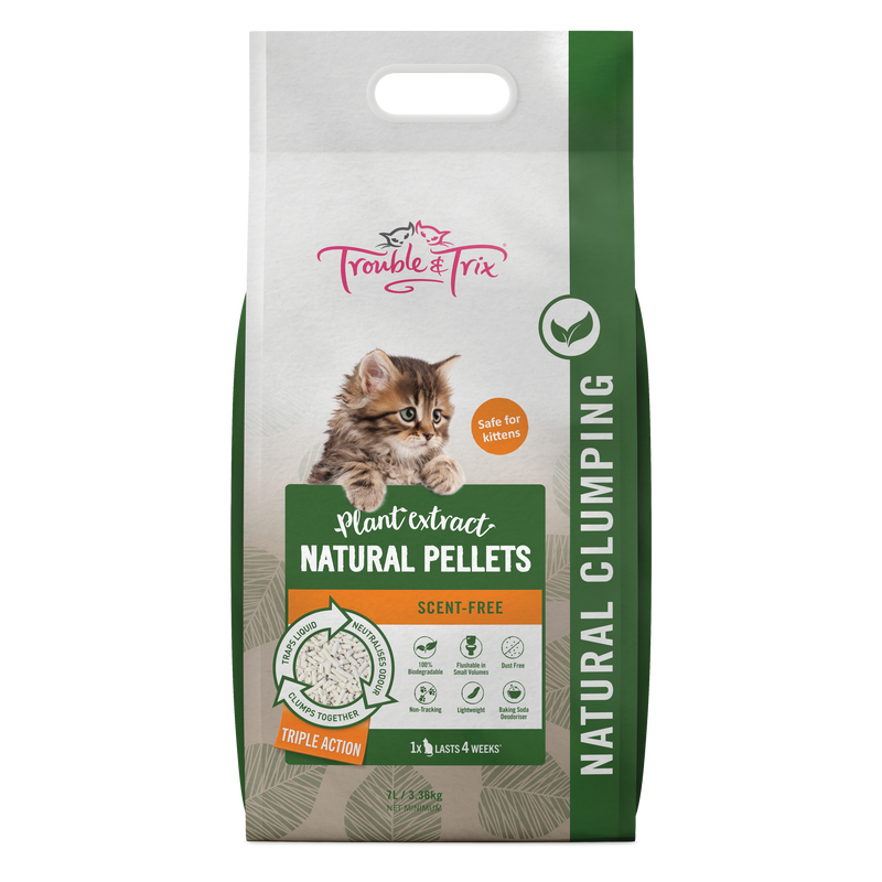 Trouble and Trix Toiletries Trouble & Trix Natural Pellet Cat Litter