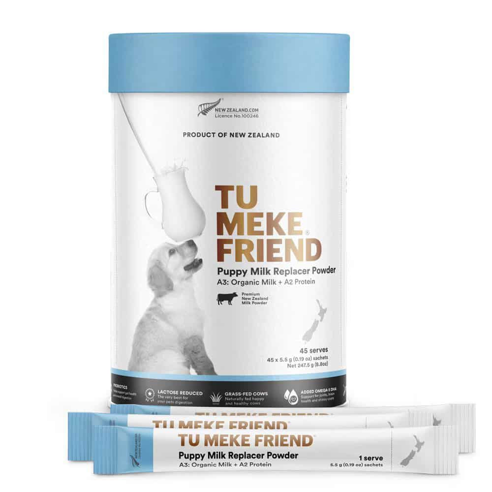Tu Meke Friend Treats Tu Meke Friend Puppy Milk Replacer Powder 45x5.5g Sachets