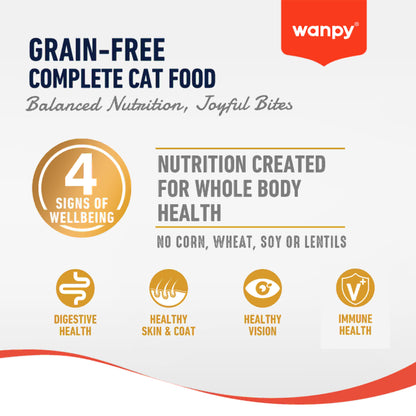 Wanpy Biscuits Wanpy Grain Free Chicken Kitten Dry Food