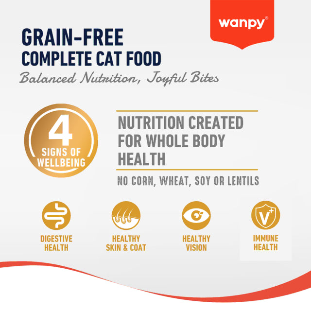 Wanpy Biscuits Wanpy Grain Free Chicken Kitten Dry Food