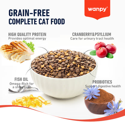 Wanpy Biscuits Wanpy Grain Free Chicken Kitten Dry Food