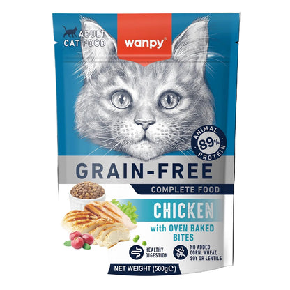 Wanpy Biscuits Wanpy Grain Free Chicken Recipe Cat Dry Food