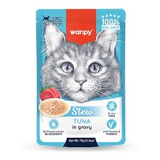Wanpy Canned Food Wanpy Cat Pouch 70g Tuna Stew