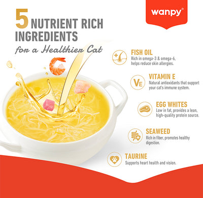 Wanpy Other Pet food Wanpy Meat Broth for Cats 50g