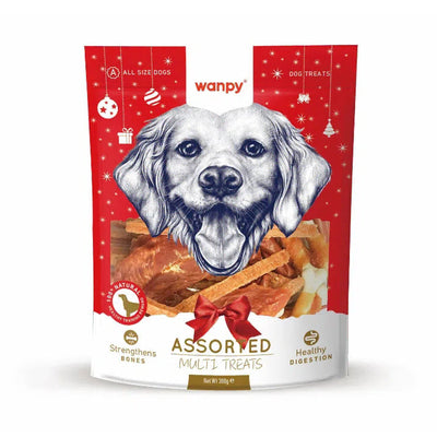 Wanpy Treats Wanpy Dog Christmas Multi Pack 300g