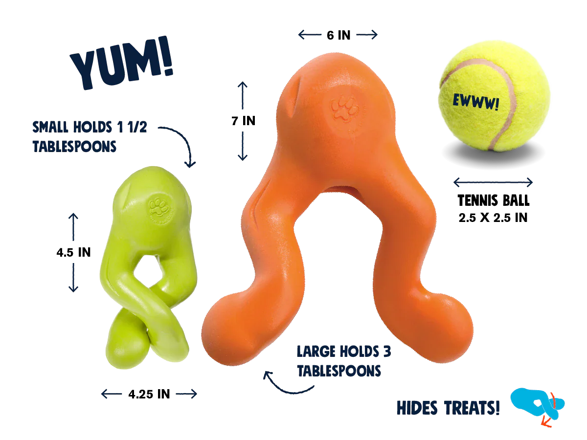 West Paw Toys Large / Granny Smith West Paw Zogoflex Tizzi Dog Toy