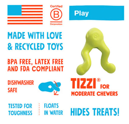West Paw Toys Large / Granny Smith West Paw Zogoflex Tizzi Dog Toy