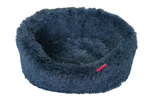 Yours Droolly Beds XS / Charcoal YD Fluffy Nest Pet Bed