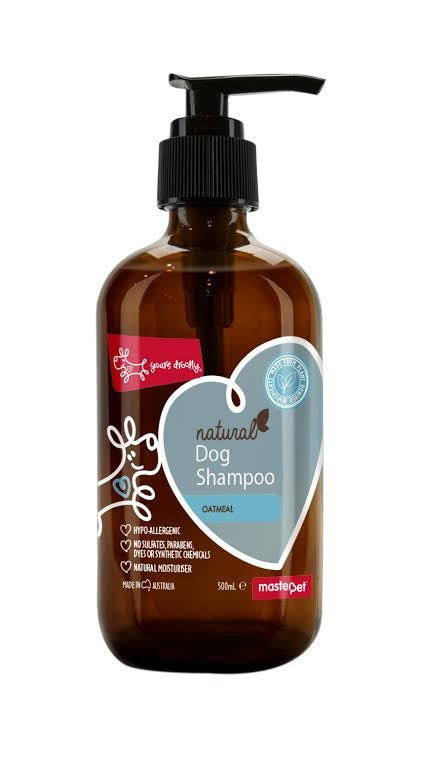 Yours Droolly Grooming Aids YD Natural Oatmeal Dog Shampoo 500ml