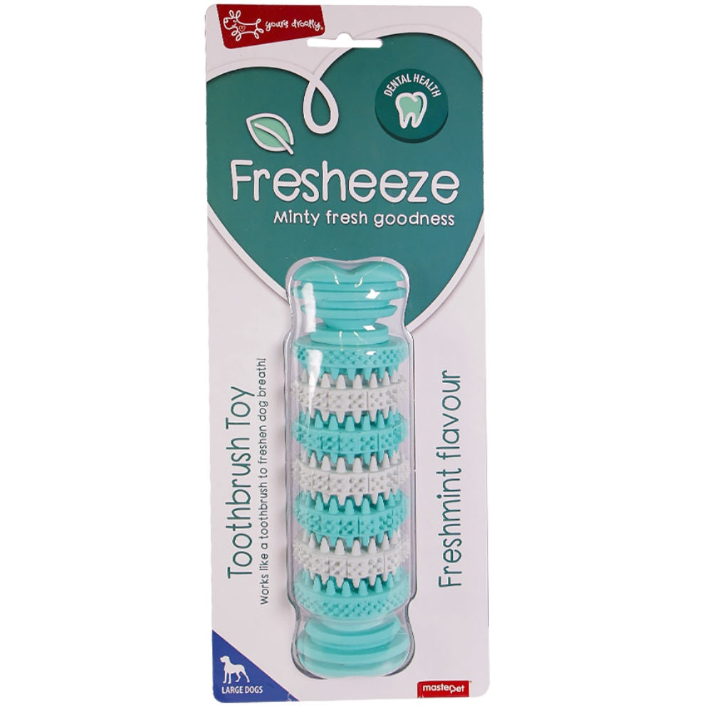 Yours Droolly Toys Fresheeze D/Bone Ratate Toothbrush Toy