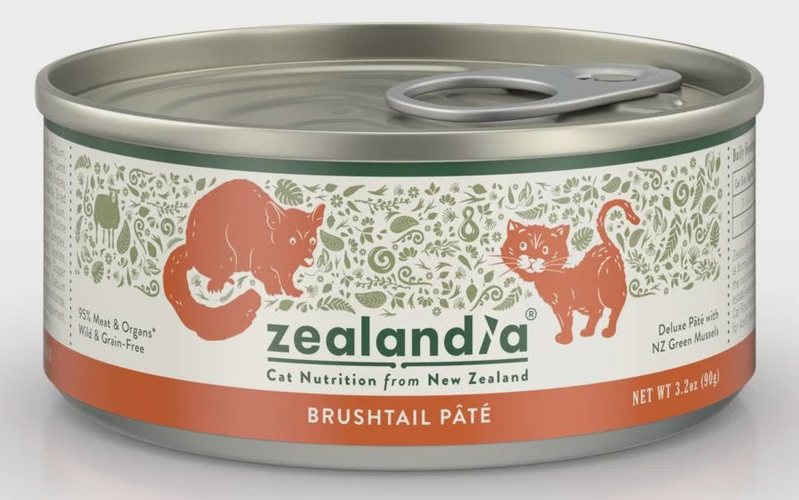 Zealandia Canned Food Zealandia Cat Brushtail Pate 90g