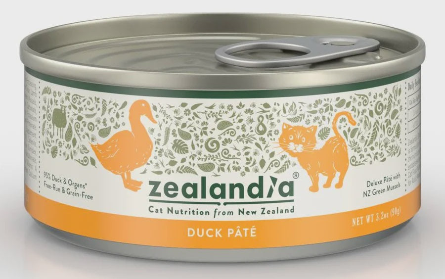 Zealandia Canned Food Zealandia Cat Duck Pate Can 90g