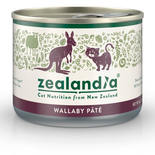Zealandia Canned Food Zealandia Cat Wallaby Pate Can 170g