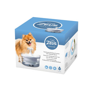 Zeus accessories Zeus Fresh & Clear Fountain with Waterfall Spout 1.5L