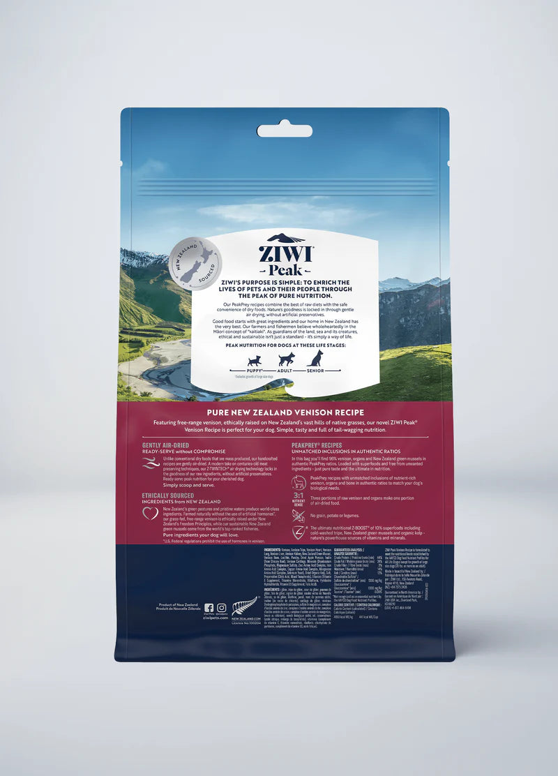 Ziwi Peak Biscuits Ziwi Peak Air-Dried Venison Dog Food