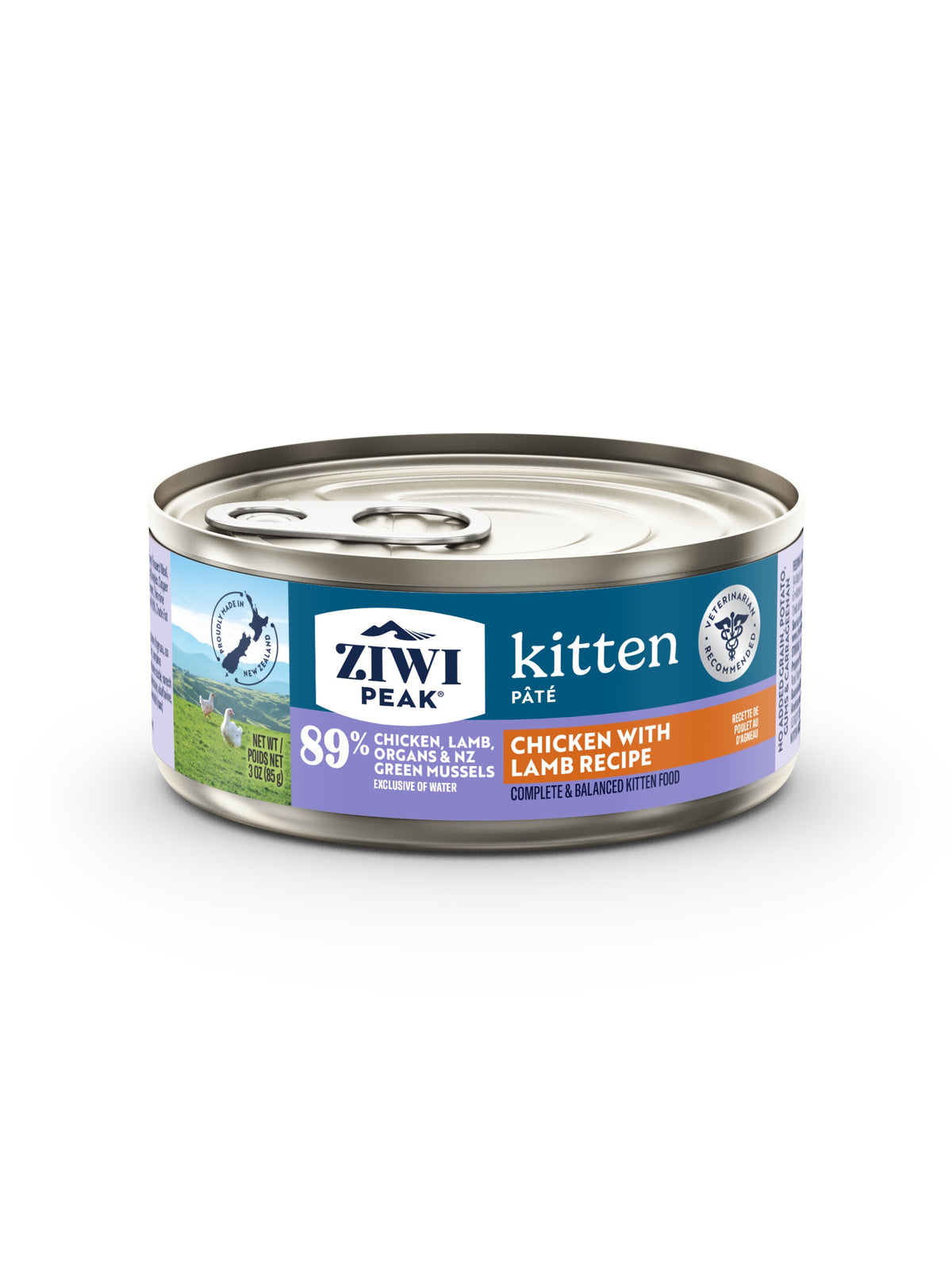 Ziwi Peak Canned Food Ziwi Peak Canned Chicken With Lamb Kitten Food 85g