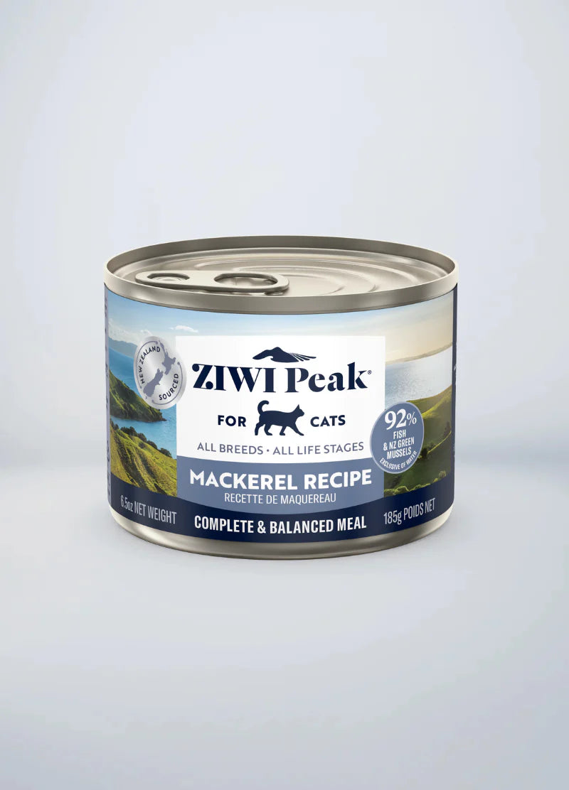 Ziwi Peak Canned Food Ziwi Peak Canned Mackerel Cat Food 185g