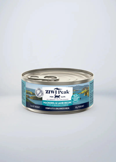 Ziwi Peak Canned Food Ziwi Peak Canned Mackerel & Lamb Cat Food