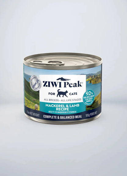 Ziwi Peak Canned Food Ziwi Peak Canned Mackerel & Lamb Cat Food